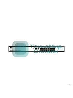 Коммутатор неуправляемый PoEORIGO OS1218P/190W/A1A 16x100Base-TX PoE+, 2x1000Base-T, PoE-бюджет 190 Вт, корпус металл