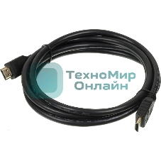 Кабель аудио-видео Buro 2.0 HDMI (m)/HDMI (m) 2м. позолоченные контакты черный Кабель аудио-видео Buro 2.0 HDMI (m)/HDMI (m) 2м. позолоченные контакты черный