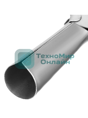 Грабли веерные стальные Сибртех 350 мм, 18 круглых зубьев, оцинкованные, без черенка