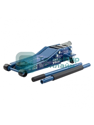 Домкрат гидравлический подкатной Stels 51136, быстрый подъем 3т low profile quick lift 75-515 мм про