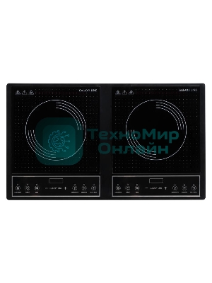 Плита настольная индукционная Galaxy Line GL 3062, черная, 3400 Вт