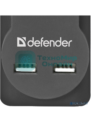 Сетевой фильтр Defender 3M DFS 753 5OUTL.
