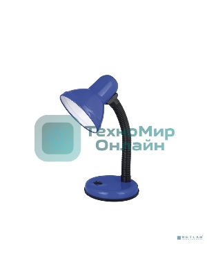 Светильник UF-301 С06 настол. 230В 60Вт син. Ultraflash 12357