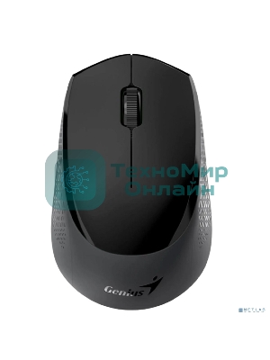 Мышь беспроводная Genius NX-8000S BT черный, 1200 dpi, радиоканал, Bluetooth, USB, кнопки - 3