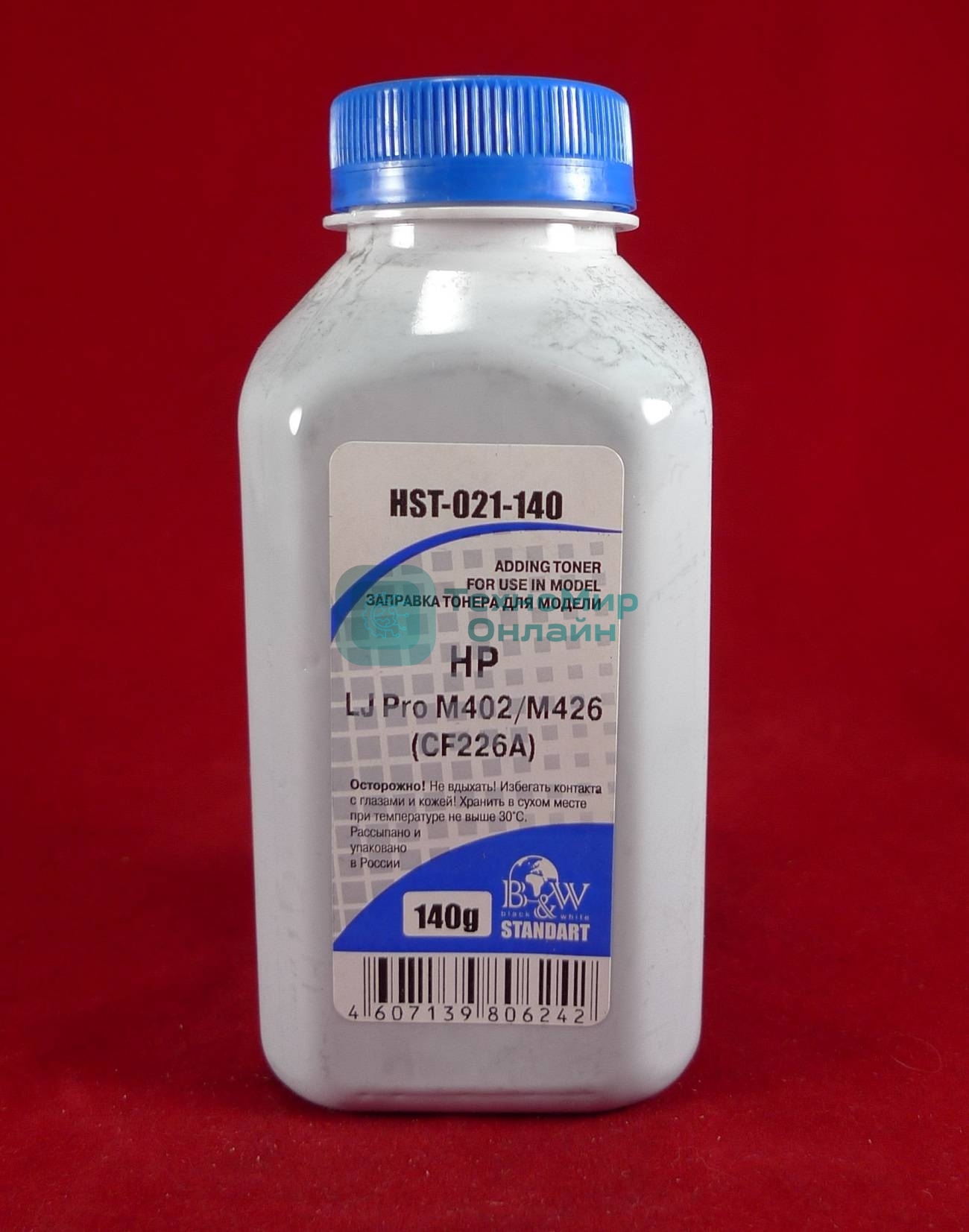 Тонер HP LJ Pro M402/M426 (CF226A) (фл. 140г) B&W Standart фас. Россия
