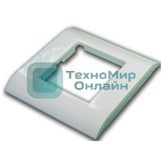 Пластиковая накладка на цоколь, 45х45, белая