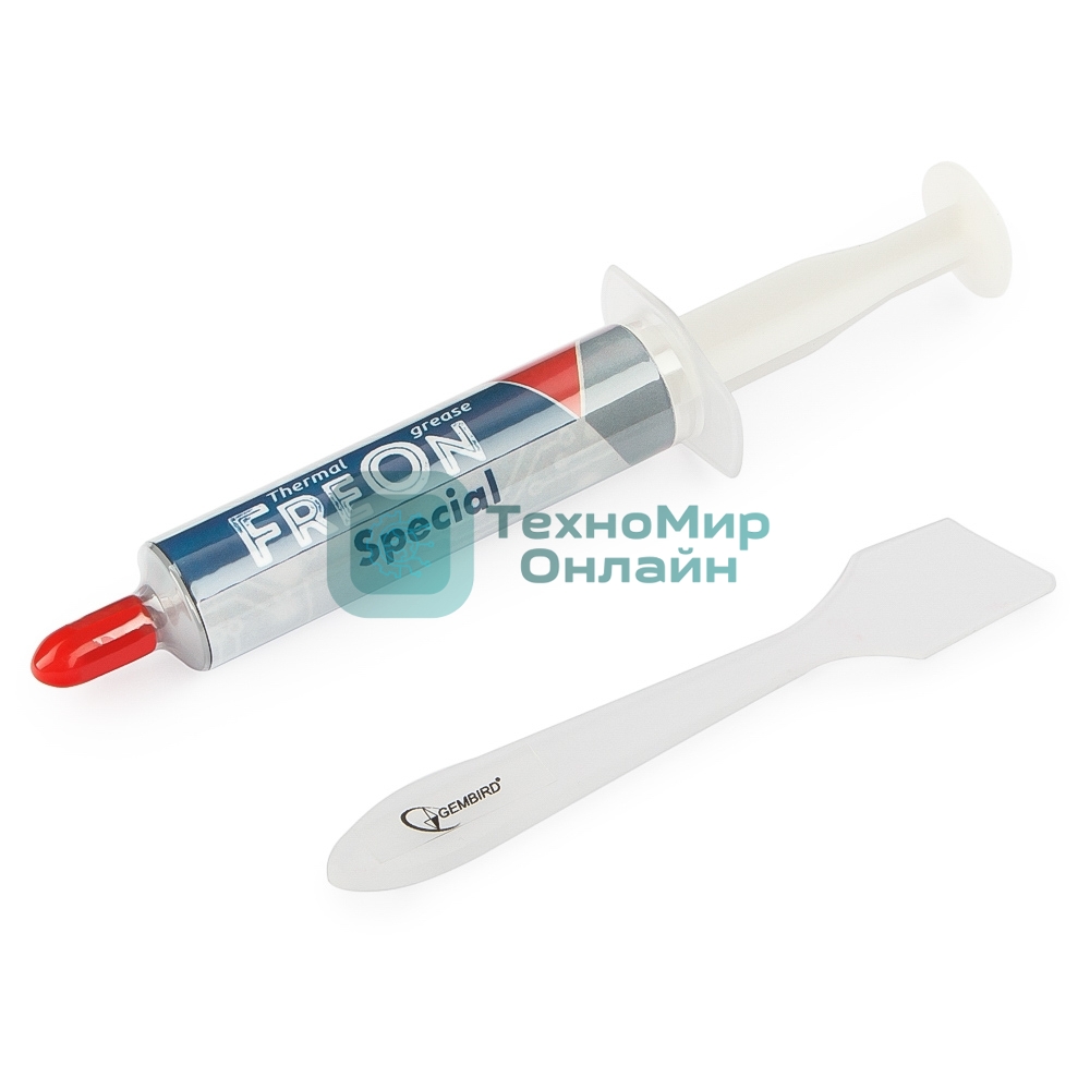 Термопаста Gembird FreOn Special GF-11-5 для радиаторов, 5гр, шприц