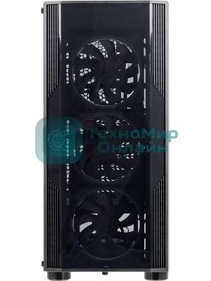 Компьютерный корпус Aerocool/Formula F-3401 (V1) черный без БП ATX 3x120мм 2xUSB 2.0 1xUSB 3.0 audio bott PSU