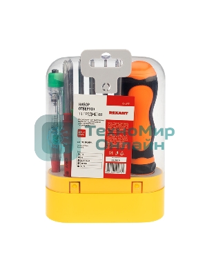 Набор отверток 10 предметов Rexant