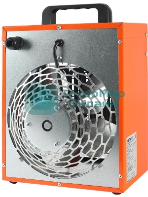 Калорифер PATRIOT PT-Q 5 220В терморегулятор, нерж.ТЭН, шнур с промышленной вилкой