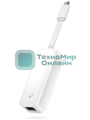 Сетевой адаптер TP-Link UE300C USB Type-C to RJ45 Gigabit Ethernet Network Adapter, USB 3.0 port, 10/100/1000 RJ45 port, Foldable,Portable and Lightweight design, Plug and Play