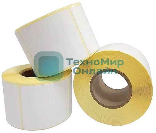 Термоэтикетки Cactus Top CS-TT5860500 сег.:58x60мм самоклей. д.вн.рул.84мм д.вт.40мм 500шт/рул белый