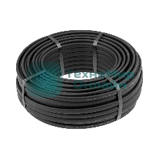 Кабель греющий (нагревательный) Rexant саморегулирующийся с УФ-защитой SRL40-2CR UV, экранированный, 40Вт/м, 1,0мм2/45м, бухта 50м