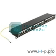 Монтажное оборудование 5bites Патч-панель LY-PP5-30 FTP 5e кат., 24 порта, Krone IDC 19