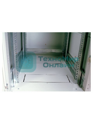 Шкаф коммутационный ЦМО ШТК-М-18.6.8-1ААА 18U 600x820 мм пер. дв. стекл задн. дв. стал. лист 2 бок. пан. направл. под закл. гайки 270 кг серый