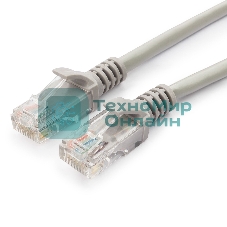 Патч-корд медный UTP Cablexpert PP10-20M cat.5e, 20м, литой, многожильный, серый