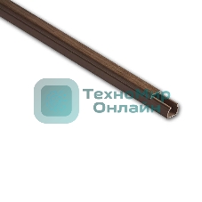 Кабель-канал 16х16 L2000 пластик дуб (темн. основа) Рувинил РКК-16х16-08М