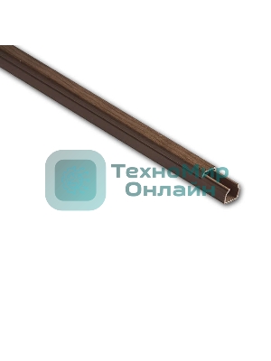 Кабель-канал 16х16 L2000 пластик дуб (темн. основа) Рувинил РКК-16х16-08М