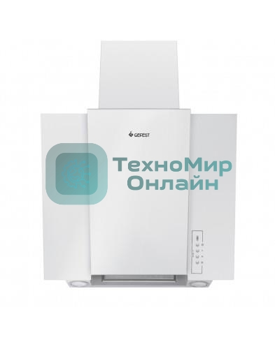 Вытяжка наклонная Gefest ВО 3503 белый, 50 см, 550 куб. м/ч, 76 дБ