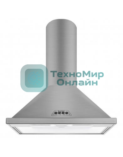Вытяжка каминная Gefest ВО 1602 К30 серебристый, 60 см, 600 куб. м/ч, 81 дБ