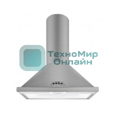 Вытяжка каминная Gefest ВО 1602 К30 серебристый, 60 см, 600 куб. м/ч, 81 дБ