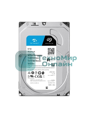 Жесткий диск Seagate SATA 6Tb 5400RPM 6Gb/S 256MB ST6000VX009