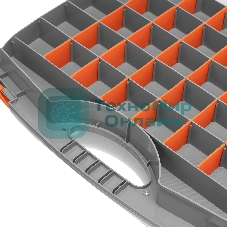 Органайзер Stels двухсторонний 425x330x85мм, пластик 90710