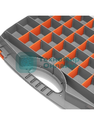 Органайзер Stels двухсторонний 425x330x85мм, пластик 90710