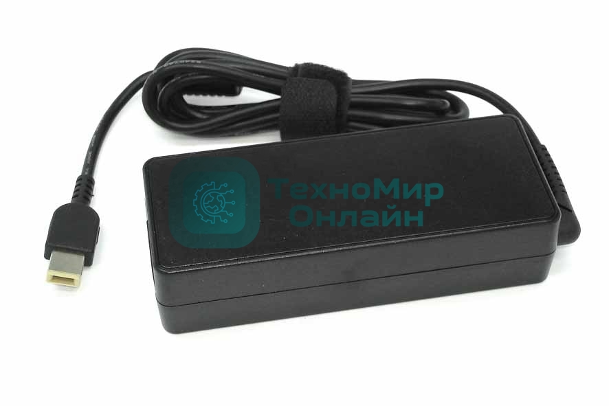 Блок питания (сетевой адаптер) для ноутбуков Lenovo 20V 4.5A 90W HC(прямоугольный коннектор)