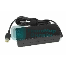 Блок питания (сетевой адаптер) для ноутбуков Lenovo 20V 4.5A 90W HC(прямоугольный коннектор)