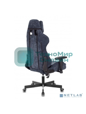 Кресло Бюрократ VIKING KNIGHT LT27 FABRIC синий, ткань, 120 кг, механизм качания