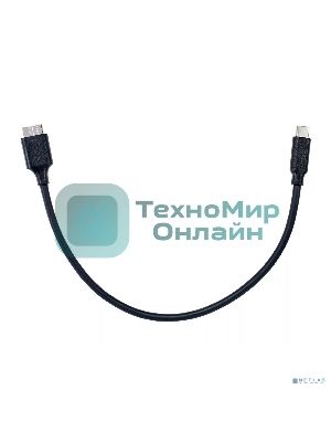 Кабель соединительный Telecom TUS713-0.3M USB3.0 Type-c to Micro B,5Gbps 0.3m