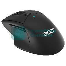 Мышь беспроводная Acer OMR170 черный, 1600 dpi, радиоканал, Bluetooth, USB, кнопки - 6