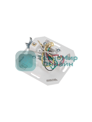 Розетка телефонная Kranz RJ11 DEA с/у мех. бел