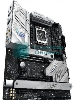 Материнская плата ASUS ROG STRIX B760-A GAMING WIFI, LGA 1700, Intel B760, 4xDDR5, 4xSATA, 3xM.2, 1xPCIe 5.0 x16, 1xPCIe 3.0 x4, 1xHDMI, 1xDP, 1x 2.5Gb LAN, 1xUSB-A 3.2 Gen 2, 2xUSB-A 3.2 Gen 1, 4xUSB 2.0, 5x3.5 мм, 7.1, Standard-ATX
