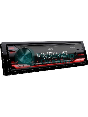 Автомагнитола JVC KD-X182BT, 1 DIN, Bluetooth, USB Type-A, AUX, съёмная панель