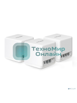 Бесшовный Mesh роутер Mercusys Halo H60X (3-pack) AX1500 Wi-Fi 6 система