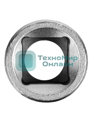 Головка торцевая удлиненная Stels 18 мм, 6-гранная, CrV, под квадрат 1/2