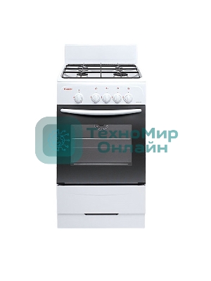 Плита газовая Gefest ПГ 3200-08 белый, конфорок 4 шт, духовка 42 л, 50 см x 85 см x 53 см