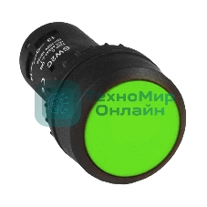 Кнопка SW2C-11 возвратная зел. NO+NC EKF sw2c-11s-g