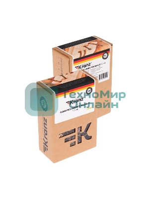 Саморез универсальный Kranz 3.5х40, желтый цинк, упаковка поставщика (12 000 шт.)