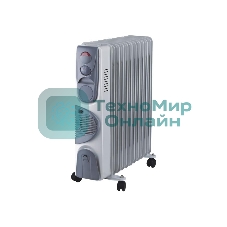 Обогреватель масляный Оазис BВ-25Т с тепловентилятором, 11 секций