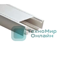 Кабель-канал 100х40 L2000 пластик белый Рувинил РКК-100х40