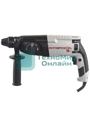 Перфоратор Интерскол П-26/800ЭР SDS-plus уд.:3Дж 800Вт (кейс в комплекте)