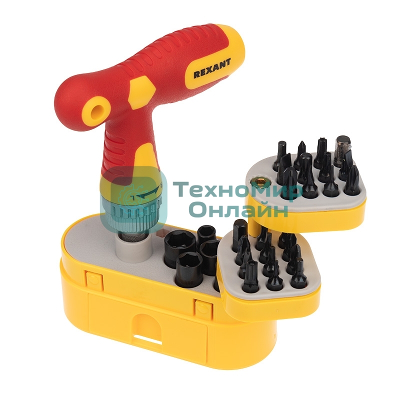 Набор отверток Rexant 33 предмета