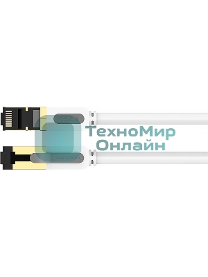 Патч-корд Vention прямой SFTP cat.7 RJ45 - 0,5м. Серый