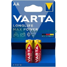 Батарейки VARTA MAX TECH AA бл 2 04706101412