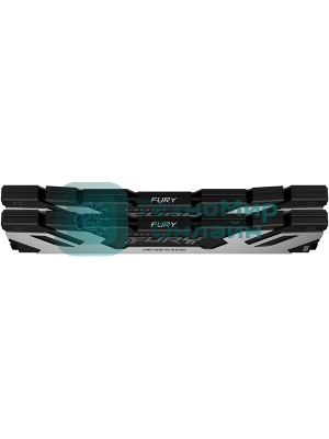 Оперативная память Kingston Fury Renegade, DDR5, 32Gb (2x16Gb), 7600MHz, CL38, DIMM, с радиаторами, серебристый/черный
