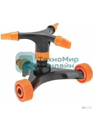 Дождеватель для полива на колесах круговой регулируемый ЧЕТЫРЕ СЕЗОНА 62-0295