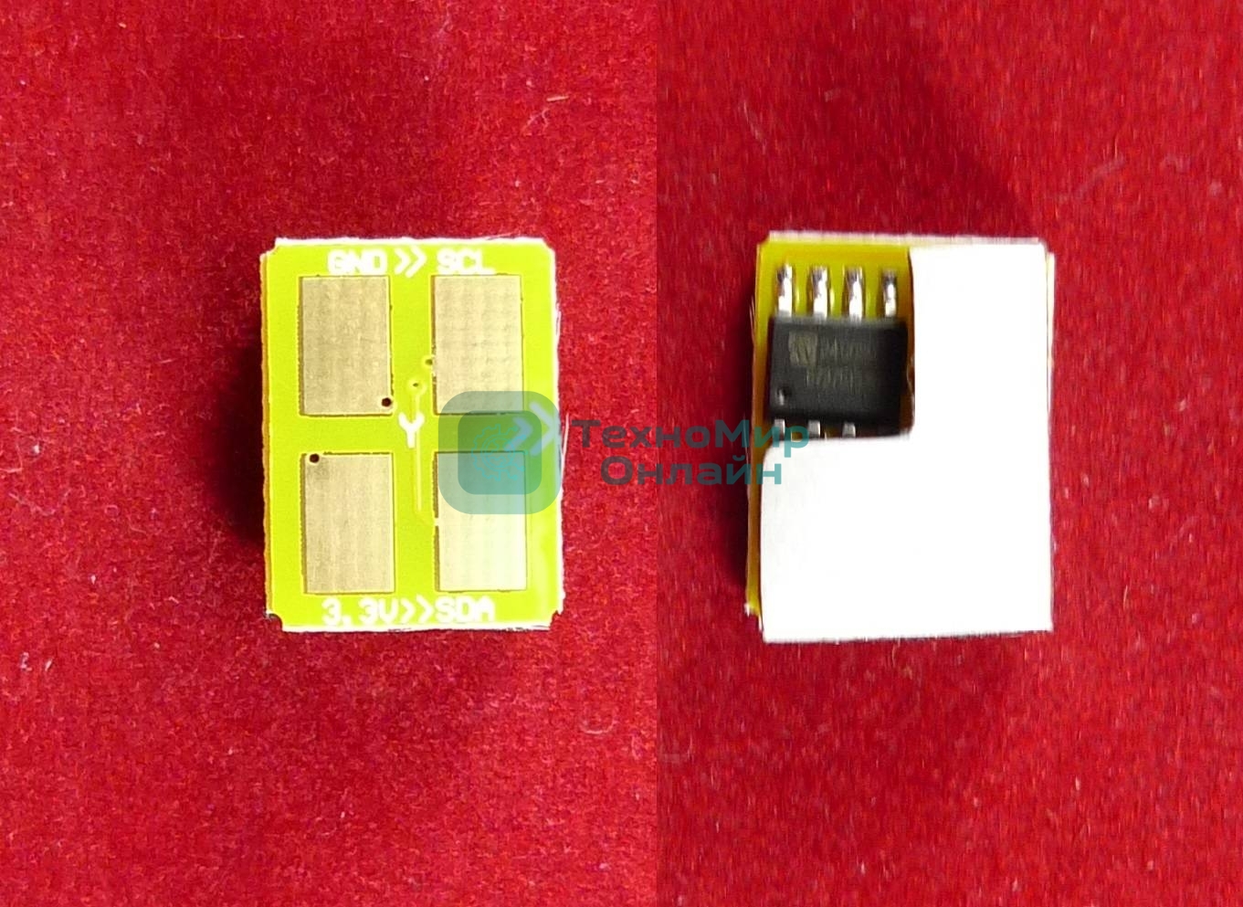 Чип ELP для Samsung CLP-300/300N/CLX-3160N/3160FN (CLP-Y300A) Yellow 1K (Китай)